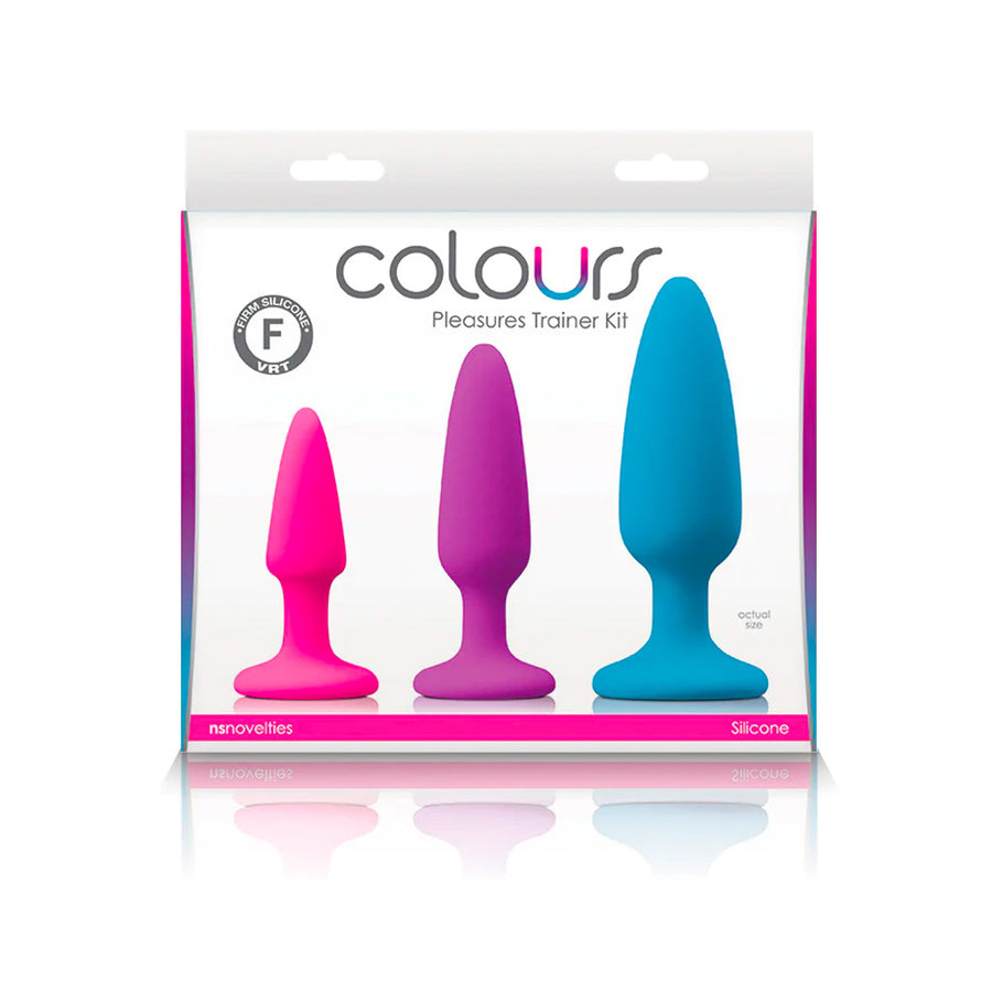 Colours Pleasures Multicolor Silicone Anal Trainer Kit-The Stockroom