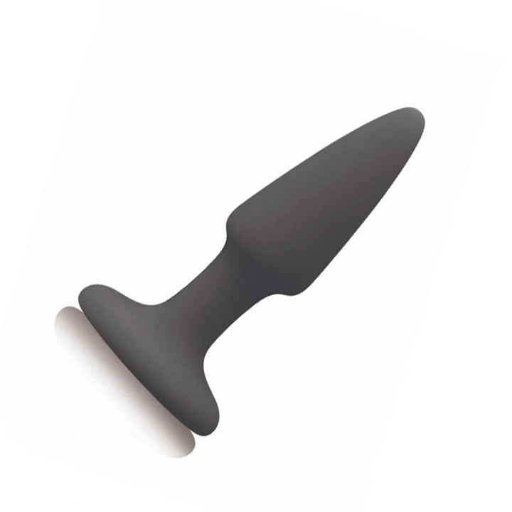 Colours Pleasures Mini Butt Plug, Black-The Stockroom