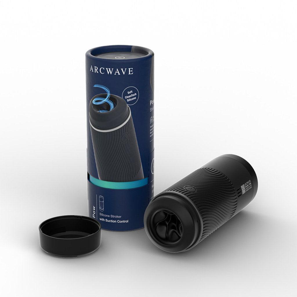 Arcwave Pow Male Masturbator Suction Stroker, Black