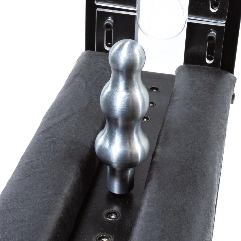 Ballistic Metal Butt Plug Triple Bump