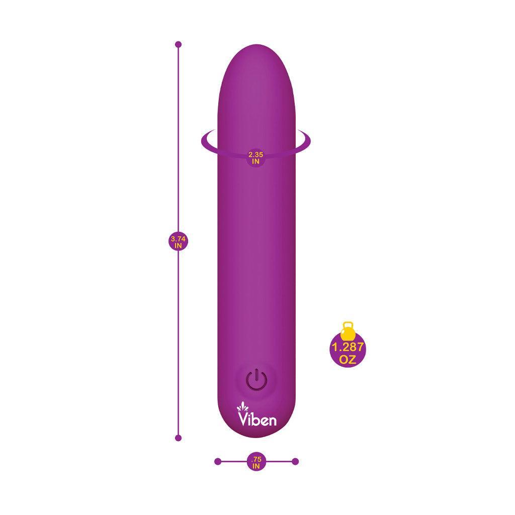 Bombshell Mighty Rechargeable Bullet Vibe Purple