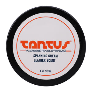 Tantus Spanking Cream - Leather Scent - 8 oz.