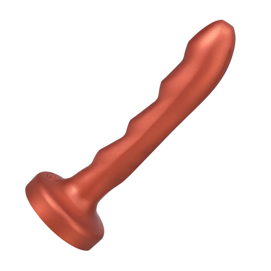 The Tantus Charmer Silicone Dildo, Copper