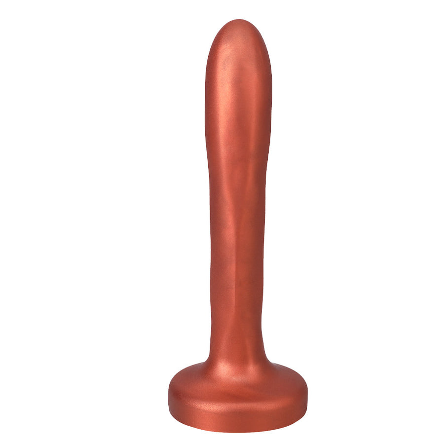 The Tantus Charmer Silicone Dildo, Copper