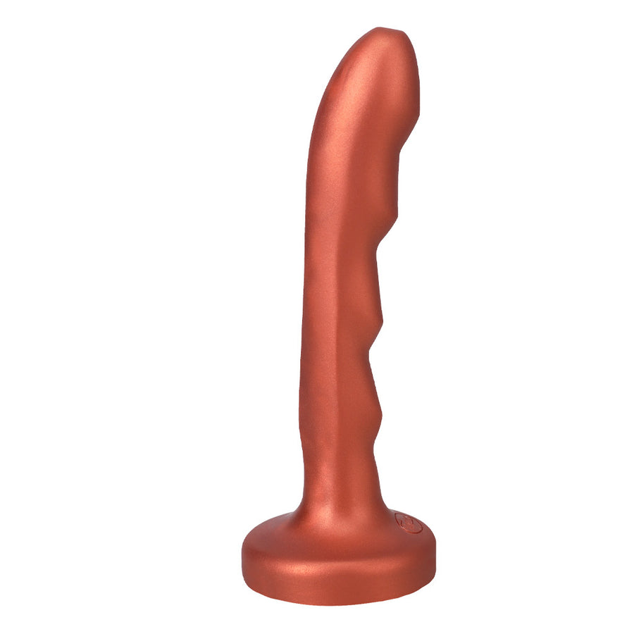 The Tantus Charmer Silicone Dildo, Copper