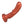 Load image into Gallery viewer, Tantus Magma Textured Silicone Dildo, Copper
