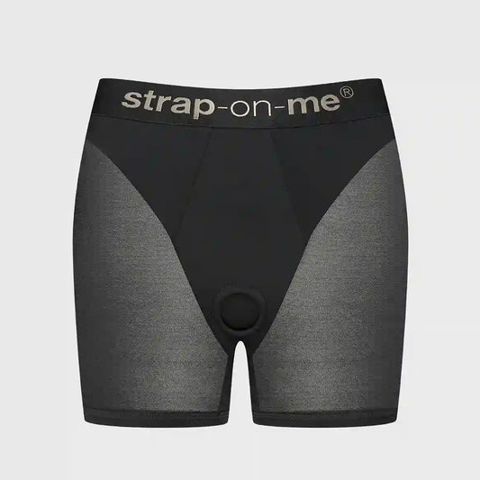 The Strap-On-Me Lingerie Halo harness is shown on a light gray background.