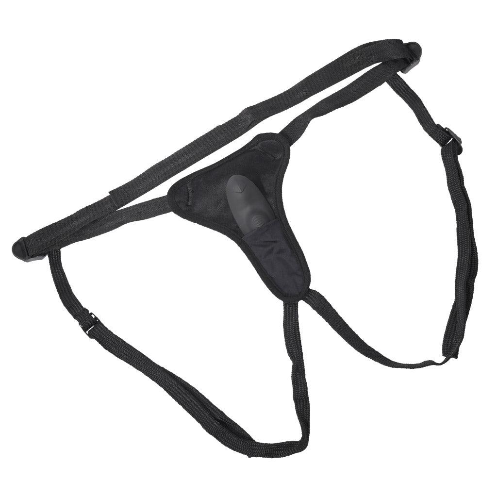 Hidden Pocket Strap on with Vibrator Hidden Pocket Strap on with Vibrator