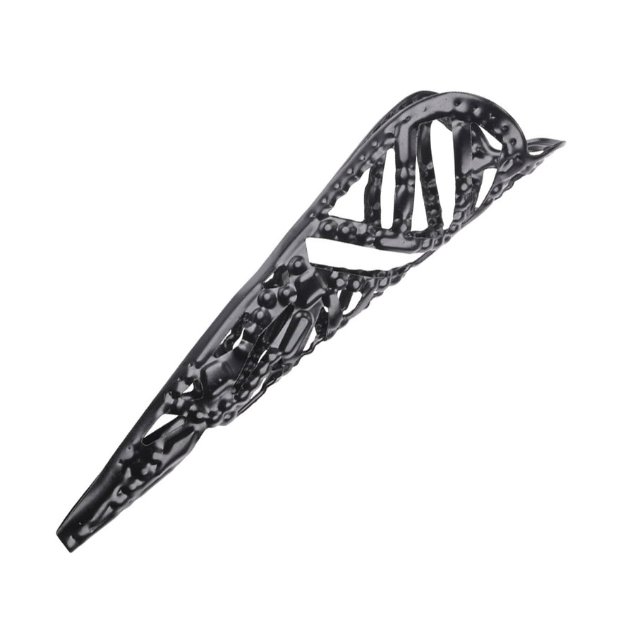A single one of the Sensory Fingertips against a white background. The contrast shows off the ornate design of the metal and the sharp tip. 