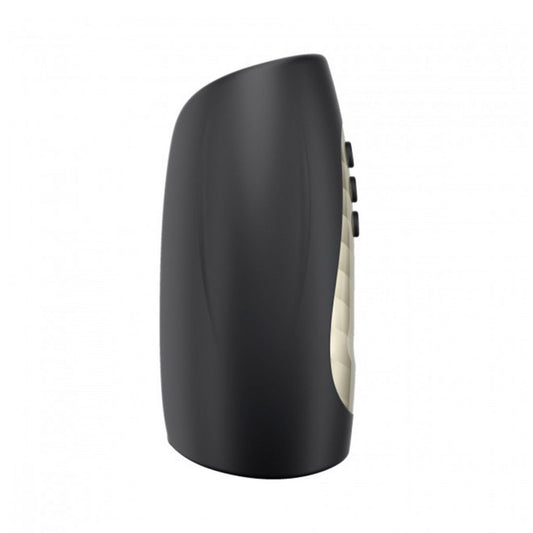 Side view of the Man Wand Pump One, showing it in profile. 