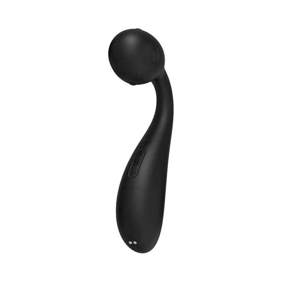 Honey Play Box Aira App-Controlled Inflatable Kegel Ball, Black-The stockroom