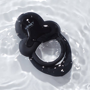 Honey Play Box Anello App-Controlled Vibrating Double Cock Ring with Clitoral Stimulator-The stockroom