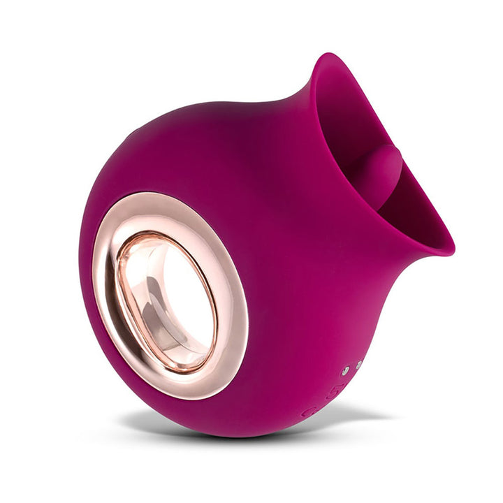 Honey Play Box Alvina Luxury Tongue Vibrator, Magenta-The stockroom