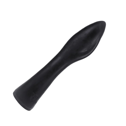 Black plastic tool on a white background