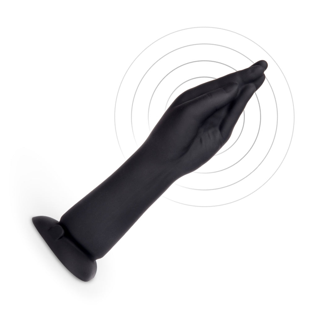 B-Vibe vibrating silicone fisting dildo-The Stockroom