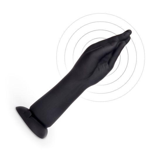 B-Vibe vibrating silicone fisting dildo-The Stockroom