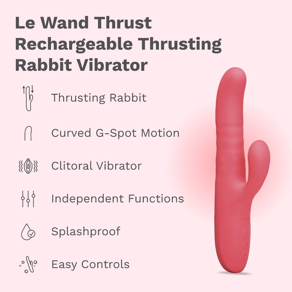 Le Wand Thrust Rabbit Vibrator-The Stockroom