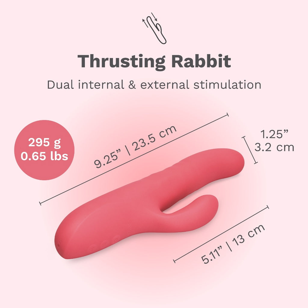 Le Wand Thrust Rabbit Vibrator-The Stockroom