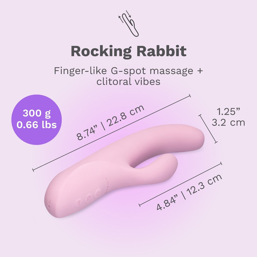 Le Wand Hither Rabbit Vibrator-The Stockroom
