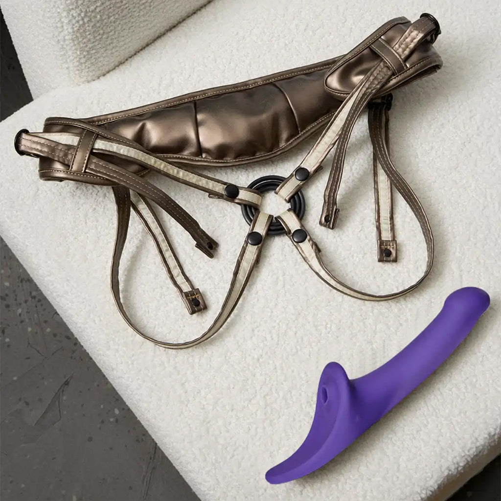 Strap-On-Me Multi Orgasm Dildo, Medium
