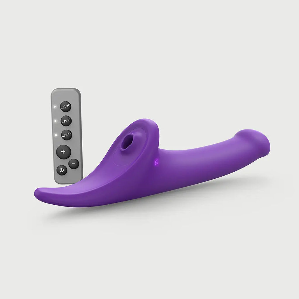 Strap-On-Me Multi Orgasm Dildo, Medium