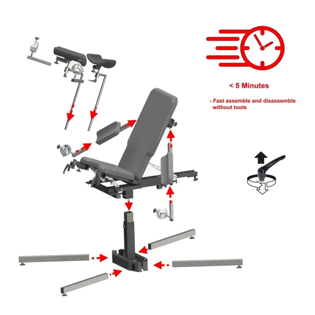 Gyno Chair Module Complete System
