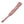 Load image into Gallery viewer, The Stupid Cute Baby Pink Leather Flogger is shown against a blank background. The handle is smooth, cylindrical, and the same color leather as the falls. There is a small loop at the base of the handle.
