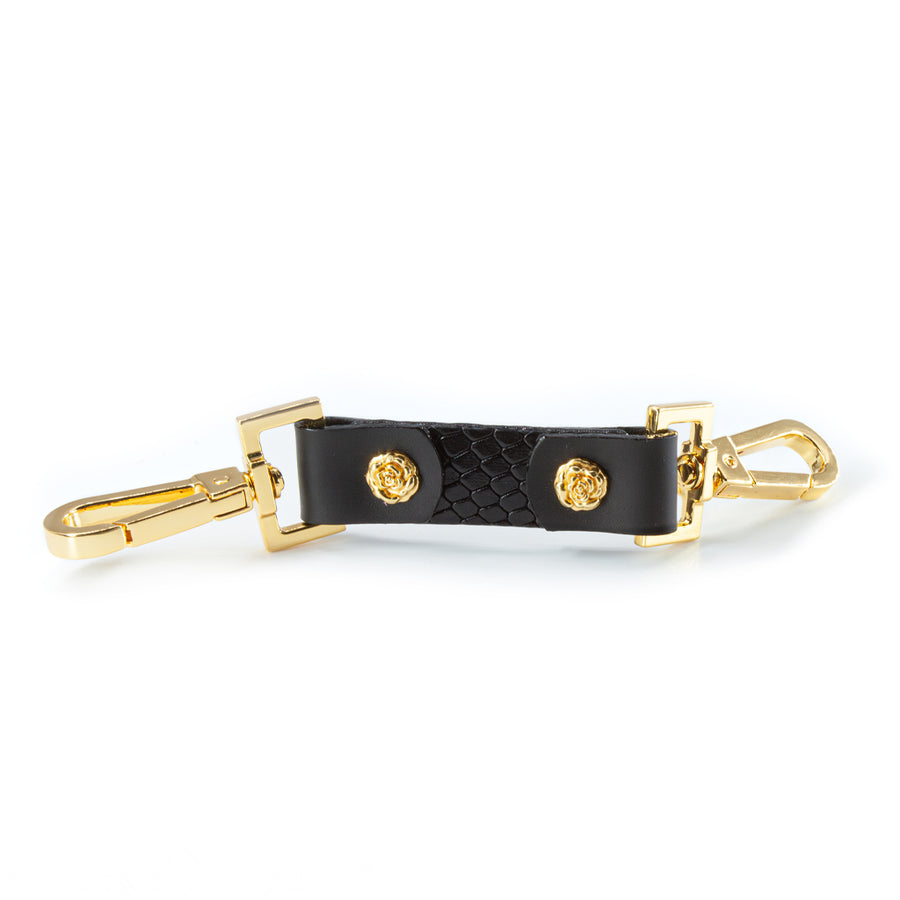 Stockroom X Melanie Rose Restraint Clip, Black Exotic