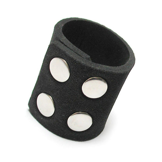 The large KinkLab Neoprene Ball Stretcher, a cylinder of black neoprene with metal snap closures, is displayed against a blank background.