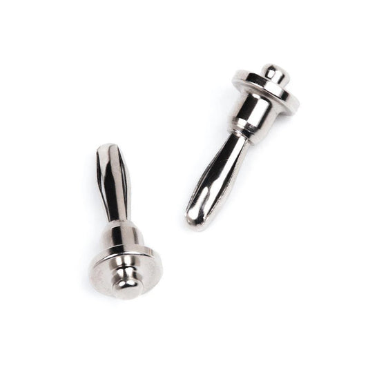 The pair of snapper e-stim adapters is shown on a white background. 