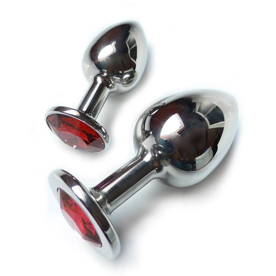 Julian Snelling Rosebuds Jeweled Anal Plug w/ Swarovski Crystal