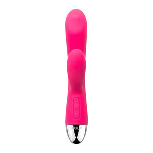 SVAKOM Trysta Rolling-Bead Rabbit Vibrator, Plum Red-The Stockroom