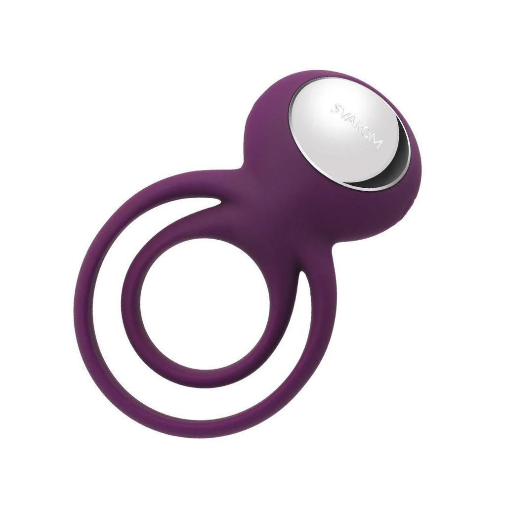 SVAKOM Tammy Double-Ring Couples Vibrator, Violet-The Stockroom