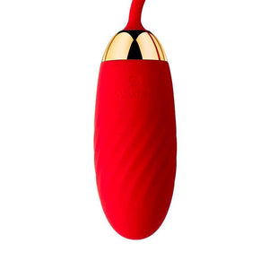 SVAKOM Ella Neo Interactive App Controlled Vibrating Bullet, Red-The Stockroom