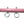 Load image into Gallery viewer, A closeup of the metal pegs on the Pink Adjustable Spreader Bar is shown against a blank background.
