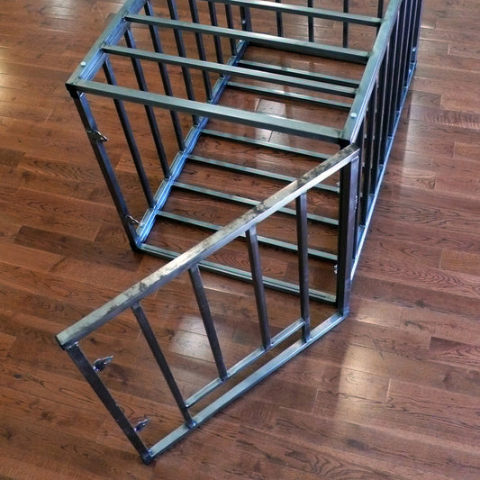 Steel Puppy Cage, Deluxe-The Stockroom