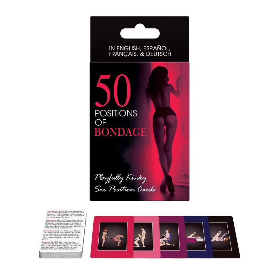 50 Positions of Bondage Card Game-The Stockroom