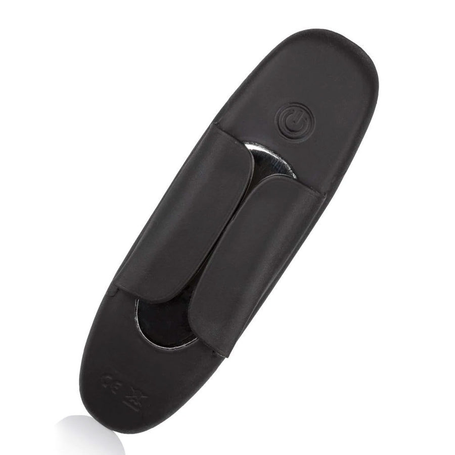 The back of the vibrator from the Lock-N-Play Remote Petite Panty Teaser is displayed against a blank background.