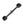 Load image into Gallery viewer, The black Big Barrel 12 Inch Wrist Spreader Bar With Cuffs is displayed against a blank background.
