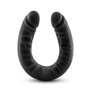 Silicone Double Dong, 18 Inch, Black, Thick-The Stockroom
