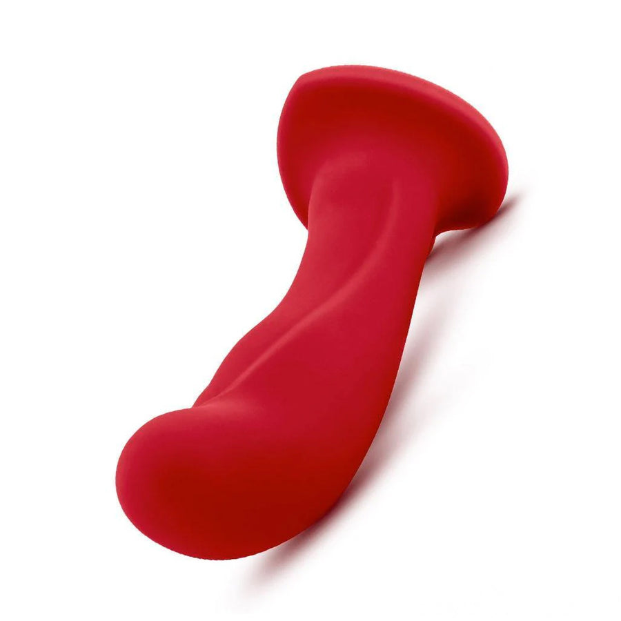 Temptasia Jezebel Silicone Dildo, Crimson-The Stockroom