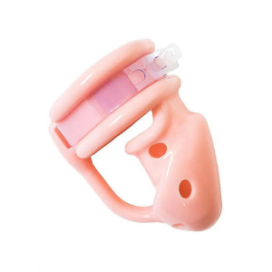 Birdlocked Silicone Classic Chastity Device, Pink-The Stockroom