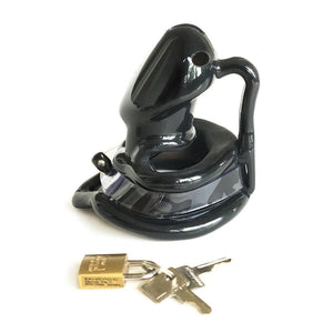 Birdlocked Silicone Neo Chastity Device, Black-The Stockroom