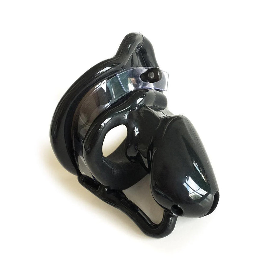 Birdlocked Silicone Neo Chastity Device, Black-The Stockroom