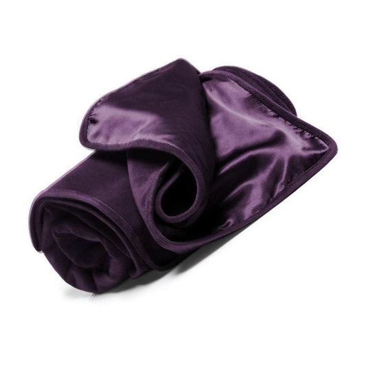 Fascinator Protective Bed Throw by Liberator, Plum-The Stockroom