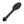 Load image into Gallery viewer, The matte black Tantus Gen Mini Silicone Paddle is displayed against a blank background.
