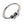 Load image into Gallery viewer, The Magnetic Barbell Stainless Steel Collar is displayed against a blank background. The collar is made of a circular piece of shiny, silver stainless steel with two large magnetic balls in the center.
