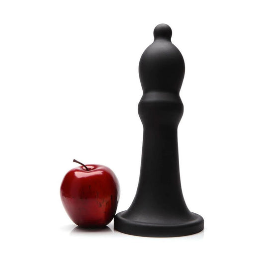 Tantus Bishop XL Silicone Dildo, Black-The Stockroom