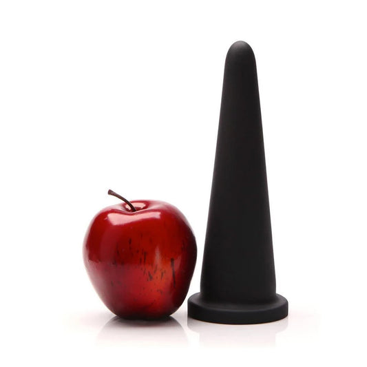 Tantus Cone XL Silicone Anal Trainer, Black-The Stockroom