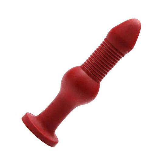 Tantus Fido XL Silicone Dildo, Red-The Stockroom